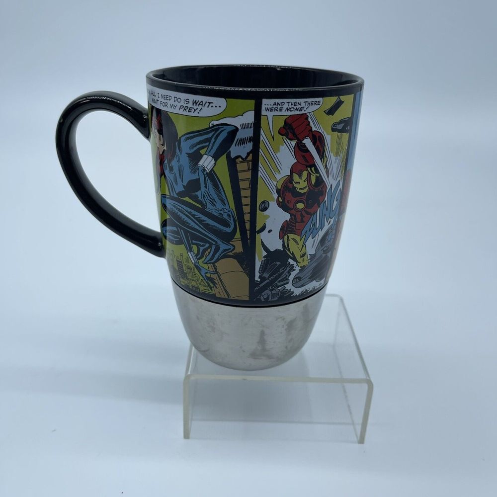 Marvel Comics Disney Coffee Cup Hulk Captain‎ America Thor Iron Man Black Widow